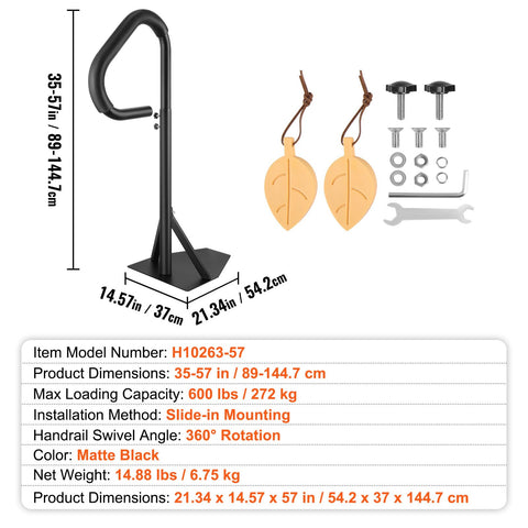 VEVOR easy tool-free installation with included hardware for a quick spa safety upgrade
