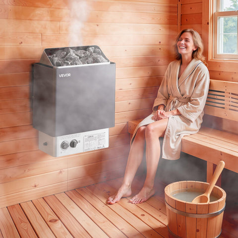 VEVOR fast heat design promises quick warmth for relaxing sessions.