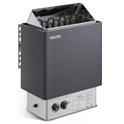 VEVOR sauna heater wall-mount bracket shown for easy installation