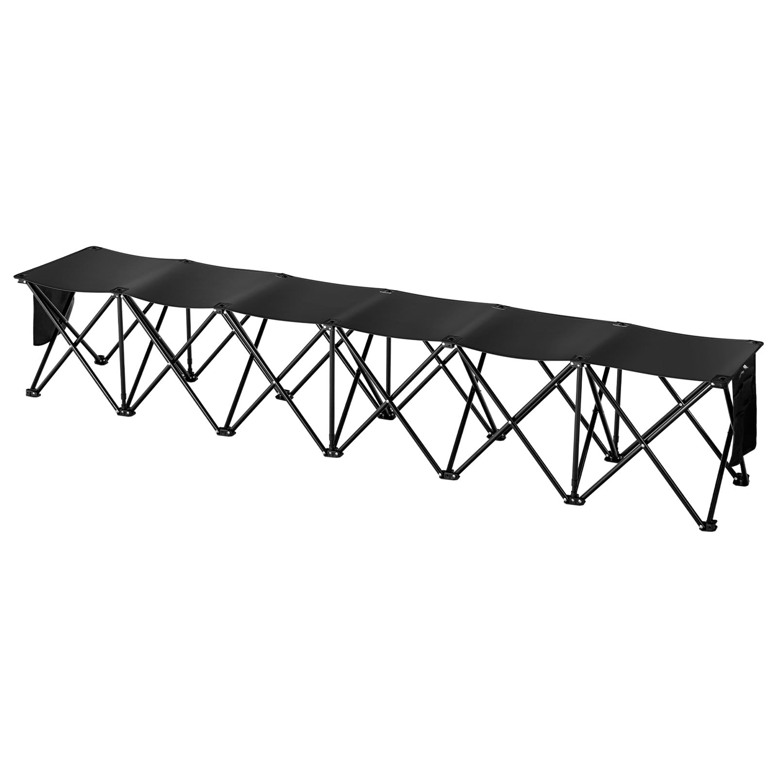 VEVOR foldable bench side-pocket design for quick access to essentials