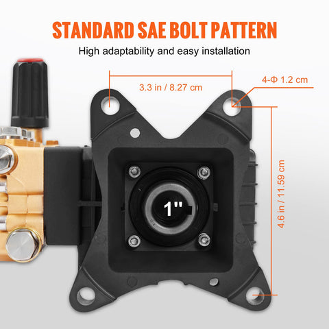 VEVOR sight glass for easy oil level checks