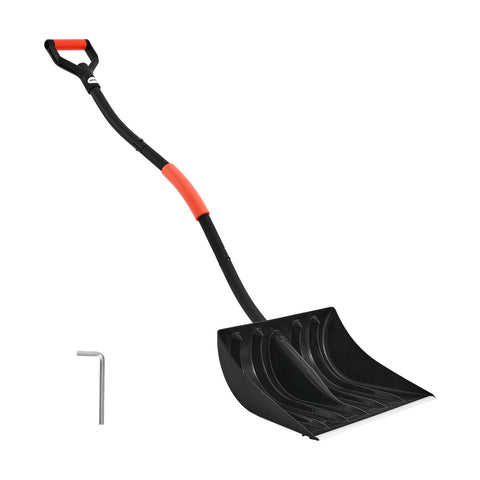VEVOR shovel shown outdoors in home, garden, and camping scenarios.