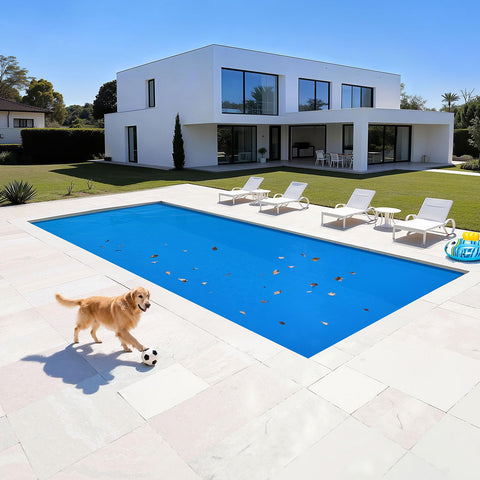VEVOR easy-trim fit adapts to irregular pool shapes.
