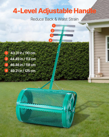 VEVOR 24-inch roller spreads material efficiently across lawns