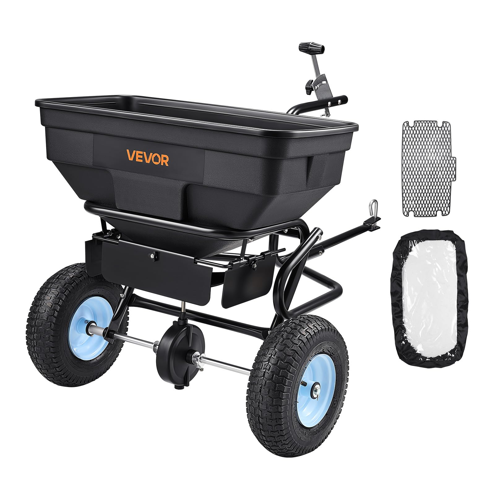VEVOR versatile tow or push operation for lawns and driveways