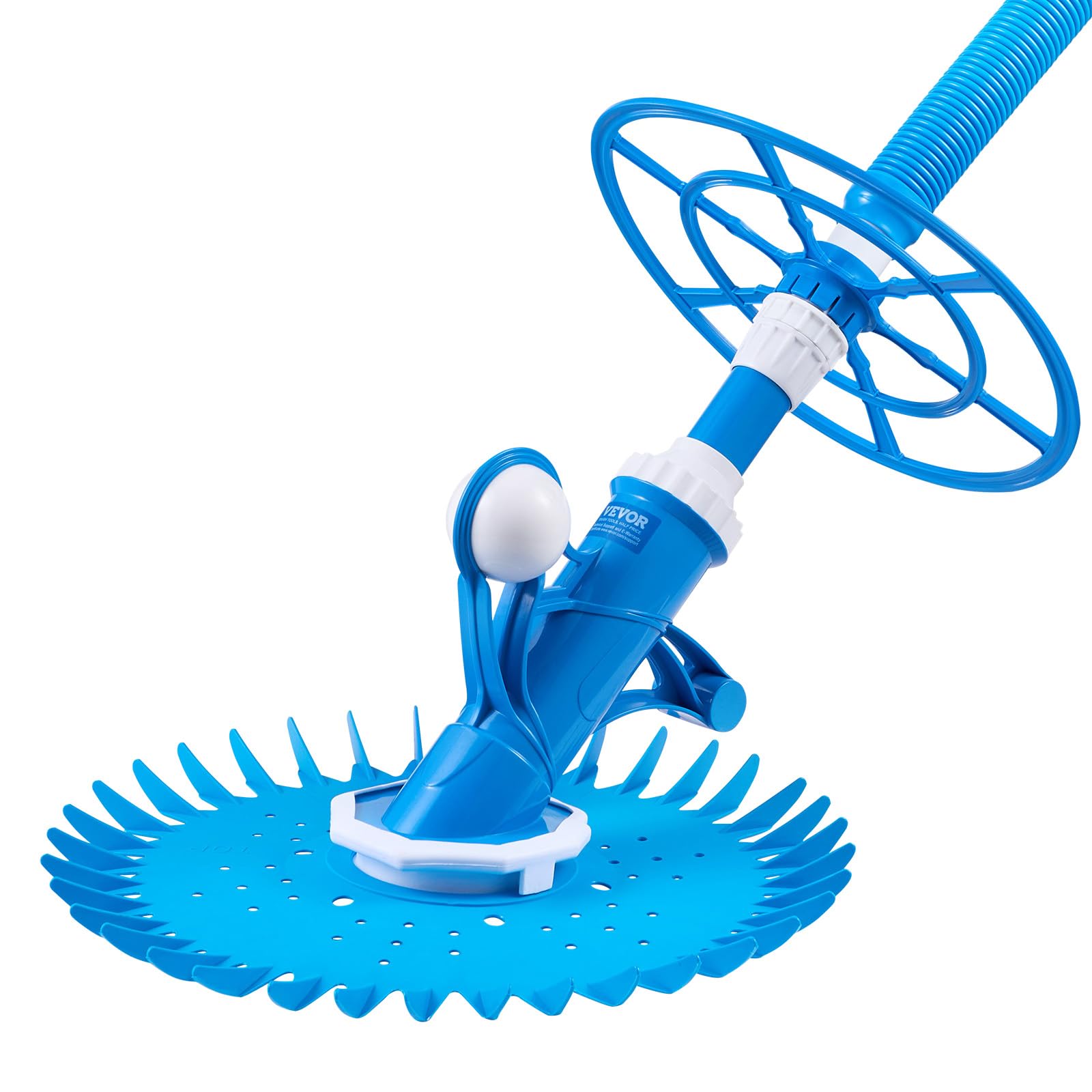 VEVOR suction pool cleaner setup guide demonstrates easy installation