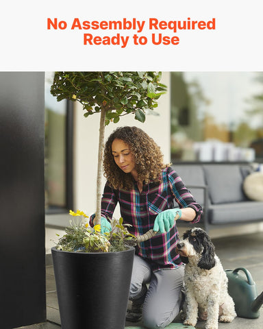 VEVOR outdoor-ready planter suitable for balcony or patio spaces