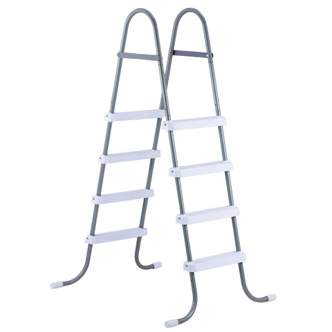 VEVOR textured anti-slip treads enhance grip on each step.