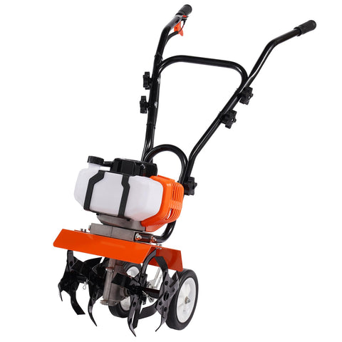 VEVOR Tiller Cultivator compact dimensions fit home garden storage