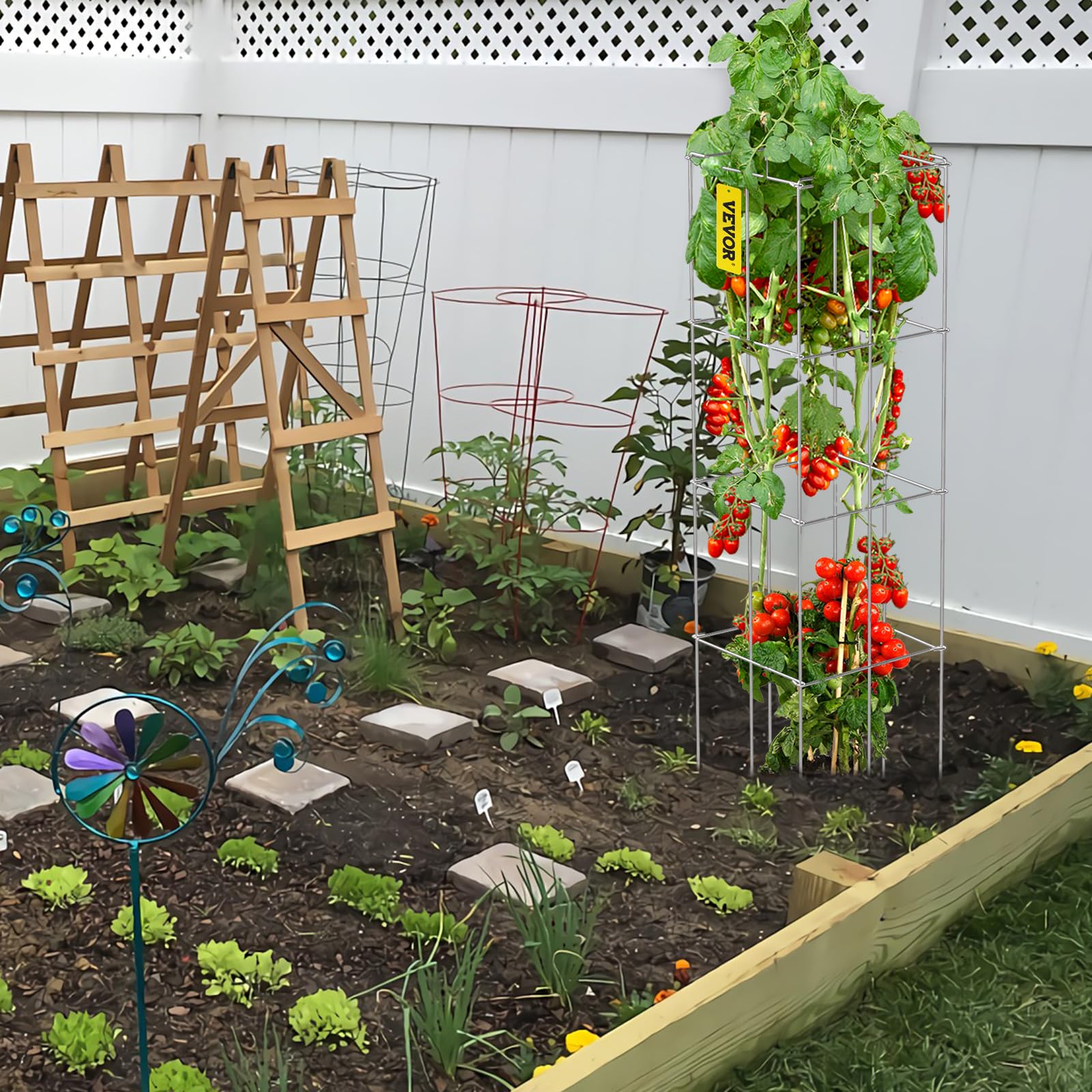 VEVOR keeps fruits off soil to reduce rot.