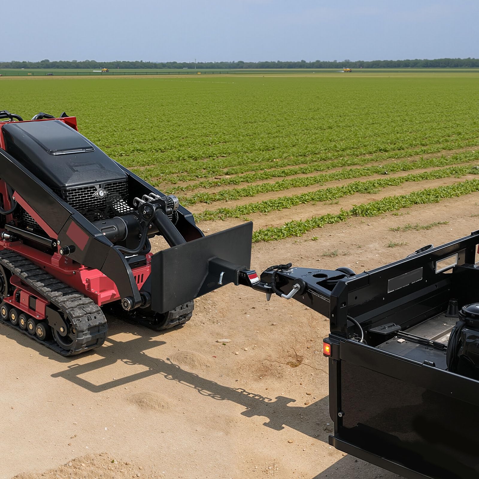 VEVOR built-in 2 inch receiver supports trailers and towing accessories.