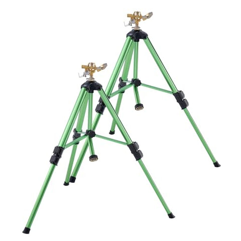 VEVOR three-height options for obstacle-free irrigation around landscaping.