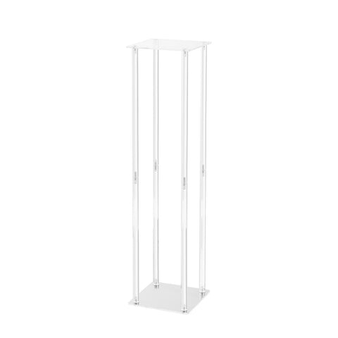 Two stands per package provide versatile tabletop display options.