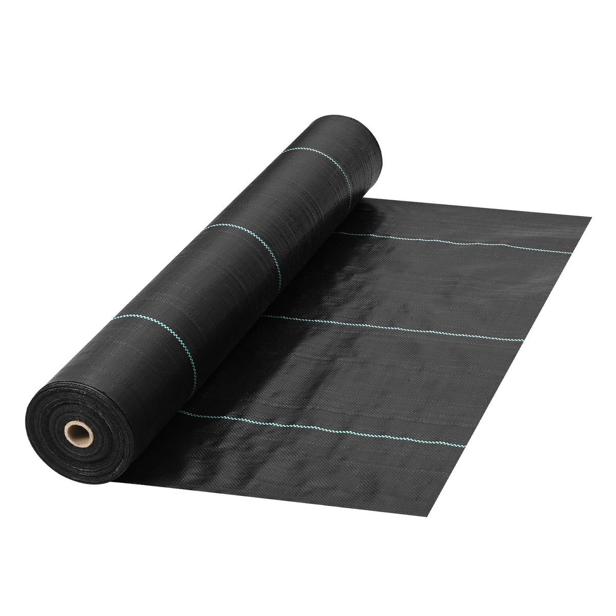 VEVOR weed barrier fabric 4x300ft close-up texture showing dense weave and high permeability.