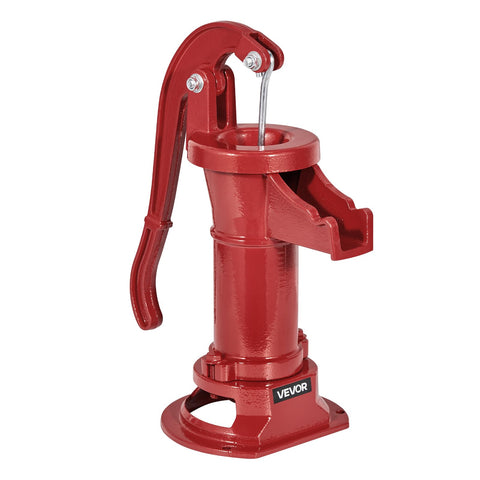 VEVOR Well Hand Pitcher Pump backyard farm use for water access.
