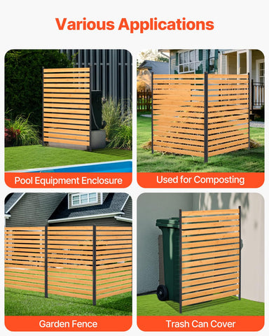 VEVOR natural solid wood, durable grain and finish