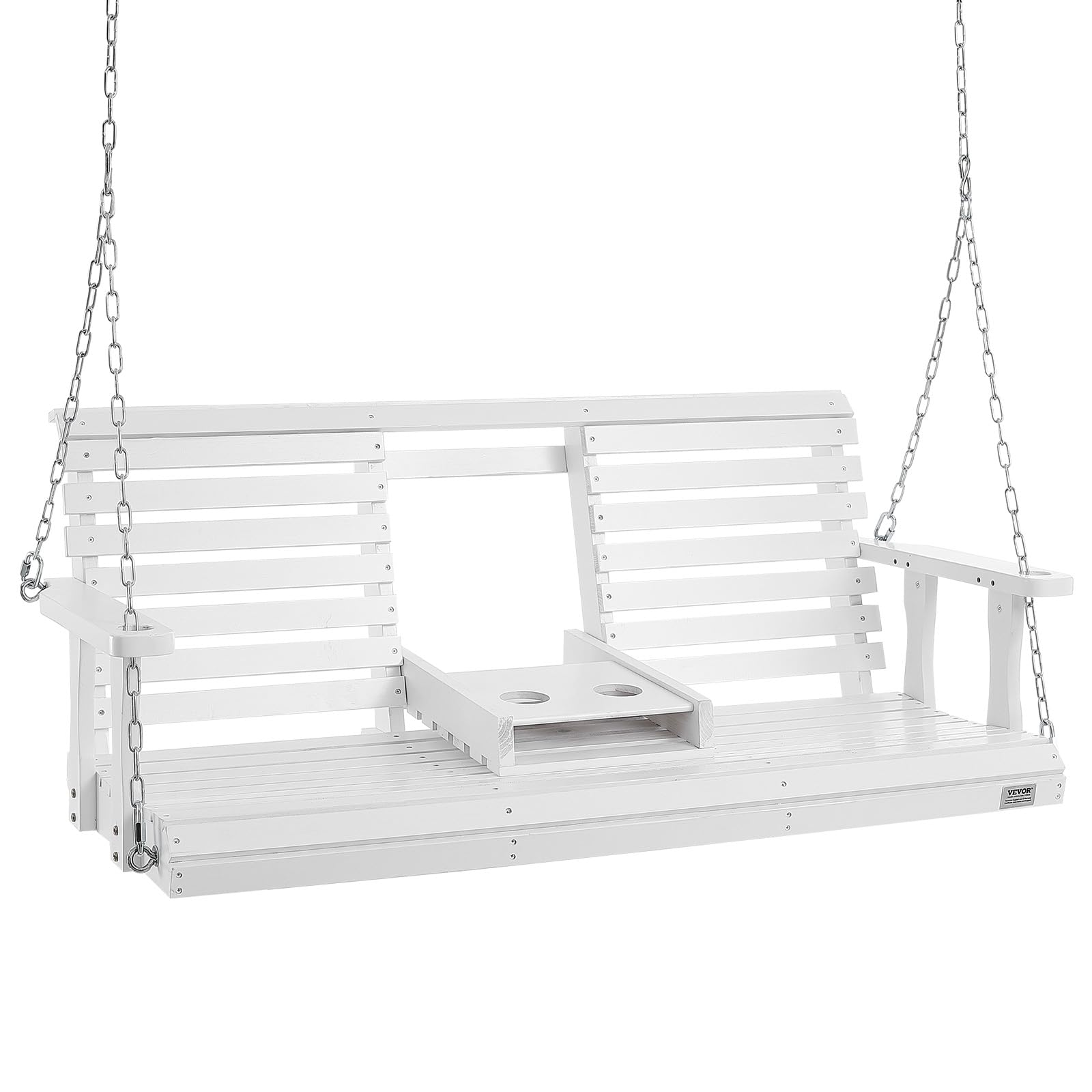 VEVOR wooden porch swing frame for durable outdoor seating
