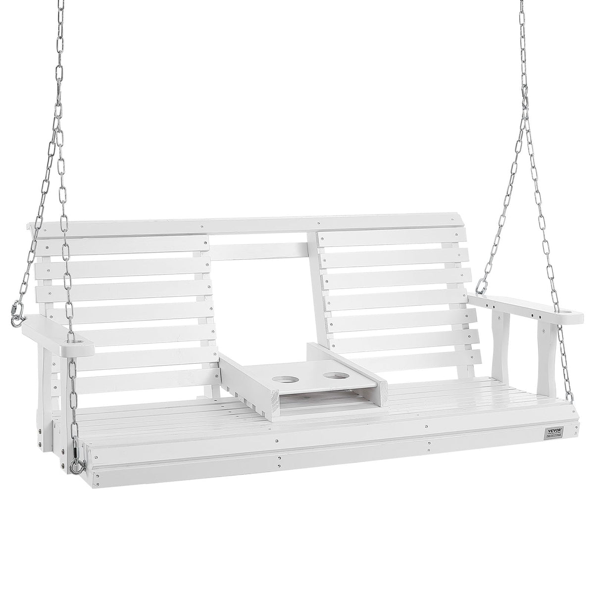 VEVOR wooden porch swing frame for durable outdoor seating