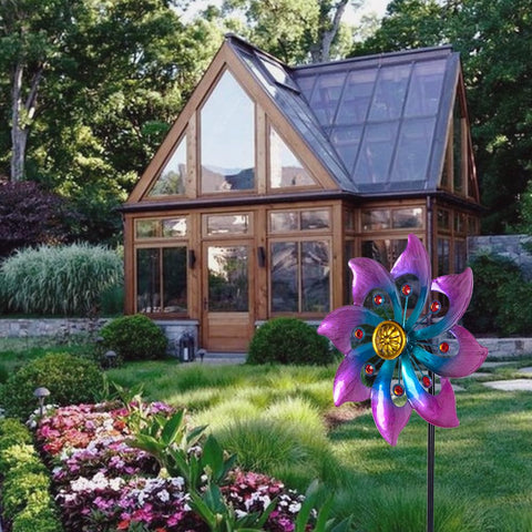 VEWOGARDEN gift ready outdoor decor wind spinner for garden lovers