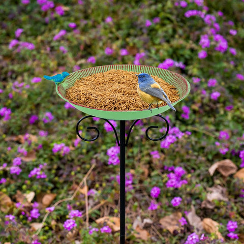 VEWOSTAR bird bath lightweight gift for nature lovers and garden enthusiasts.