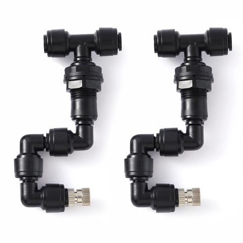 Vexplo reptile misting nozzle 360-degree rotation for full humidity coverage