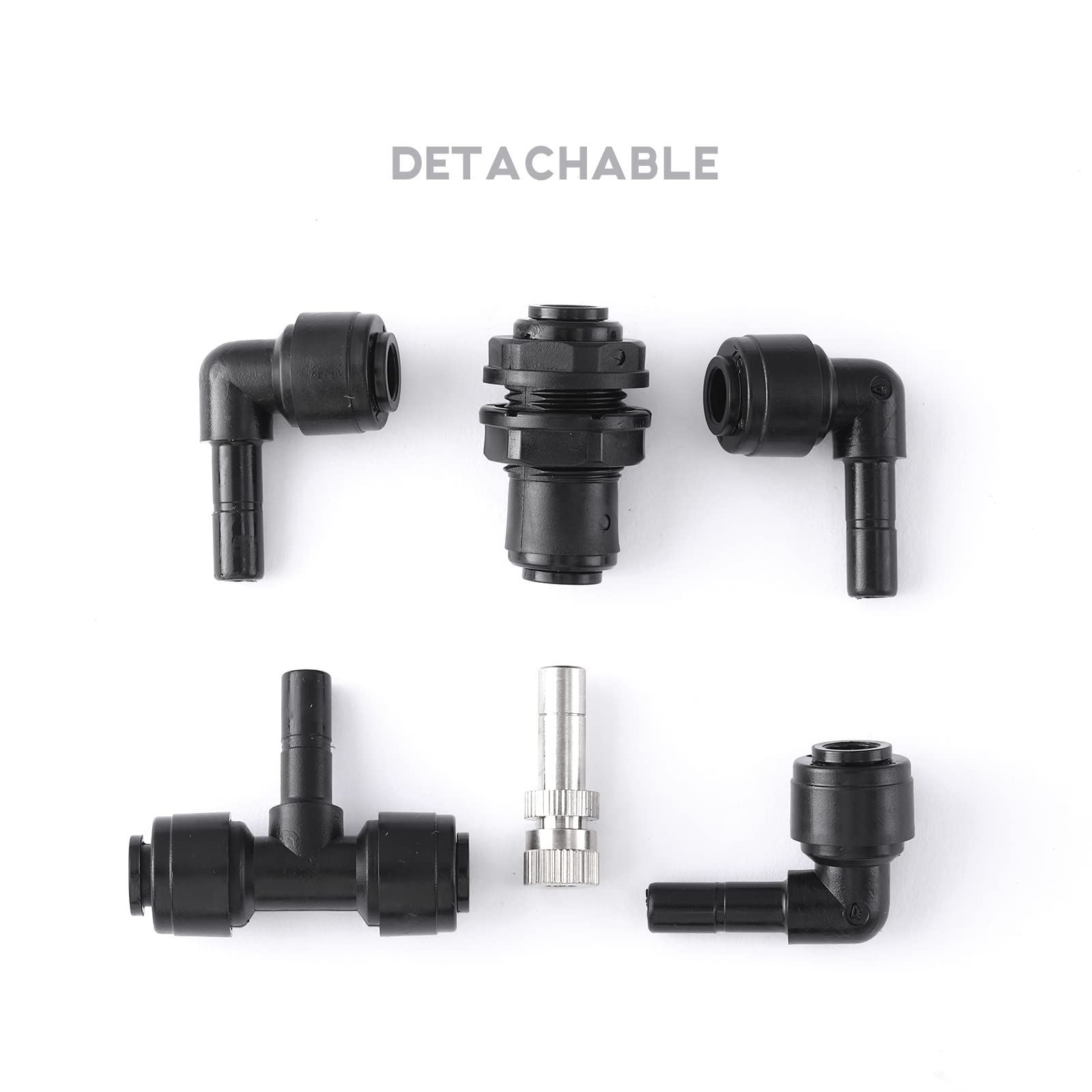 Vexplo reptile misting nozzle adjustable angle for targeted humidity in terrariums