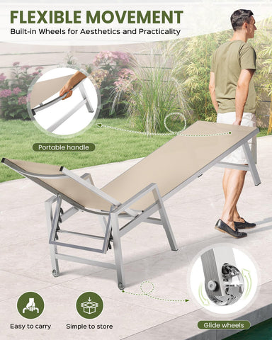 Vexwalx aluminum frame delivers sturdy, weather-ready performance