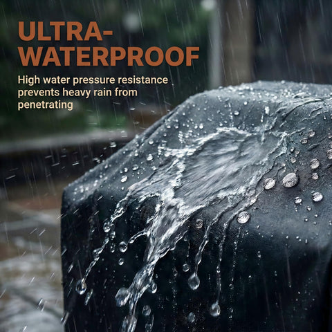 VEYEGIS PVC waterproof coating keeps your griddle dry during rain