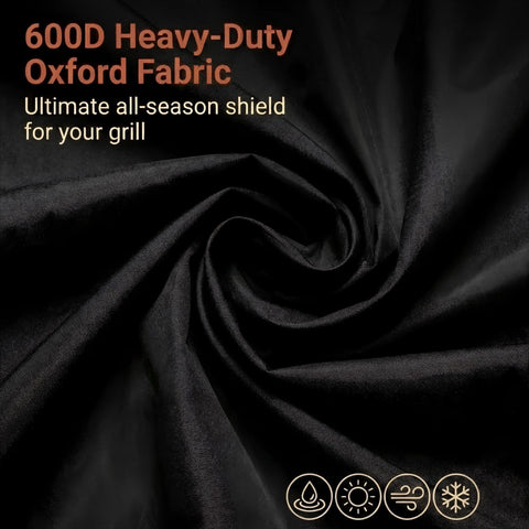 Detail of waterproof tape and double-stitched seams on VEYEGIS cover