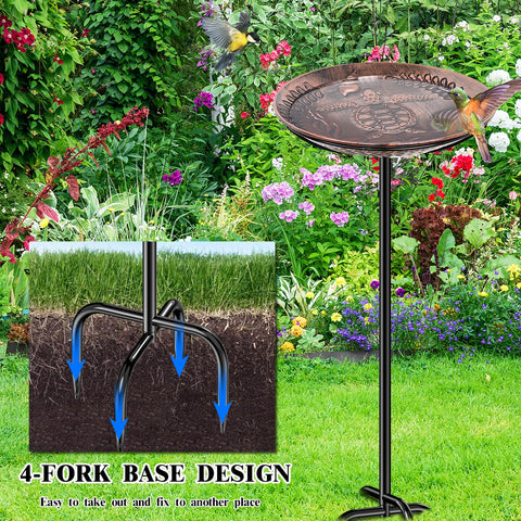 VeyFolzin.st base stake provides stability in wind and rain.