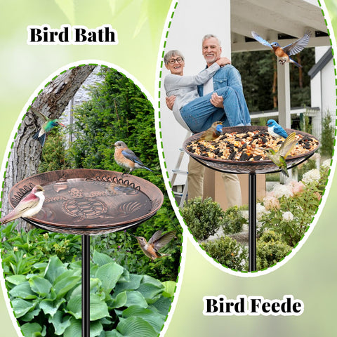VeyFolzin.st garden decor that attracts birds and enhances outdoor spaces.