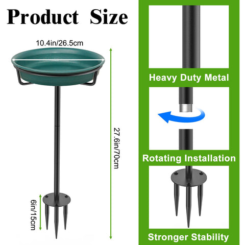 VeyFolzin.st detachable bowl for easy cleaning and refilling