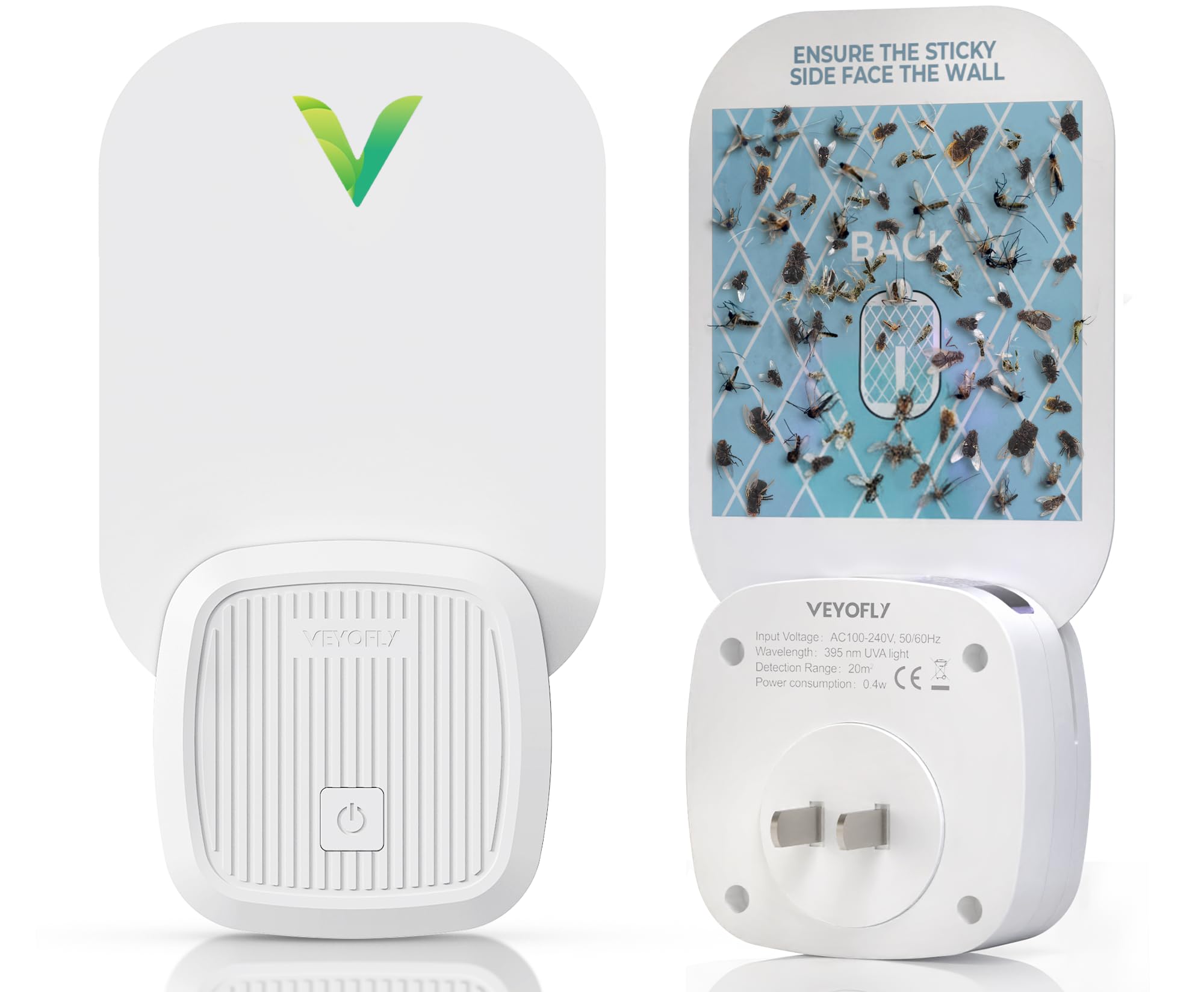 VEYOFLY indoor device front view with soft glow for bedrooms