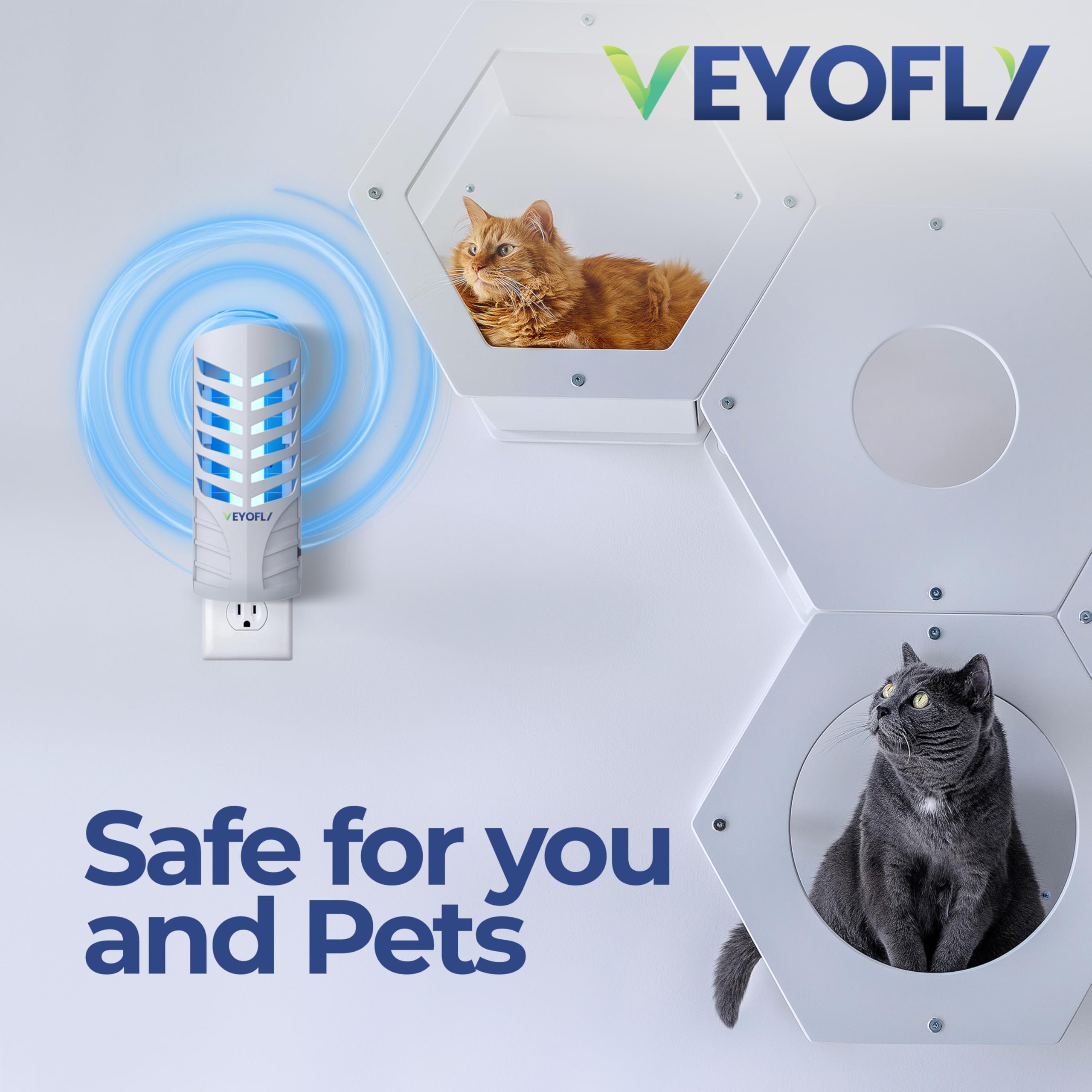 Quiet, energy-efficient operation of VEYOFLY for continuous use.