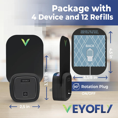 VEYOFLY compact design fits entryways and small spaces