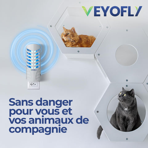 VEYOFLY compact, discreet trap fits neatly into any room