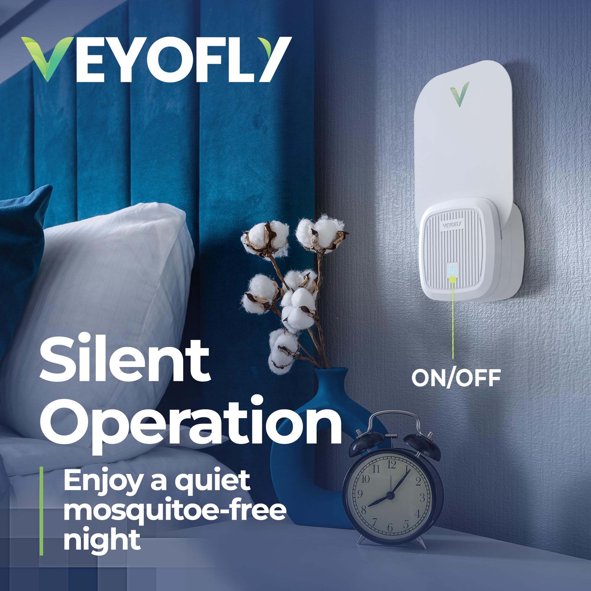 VEYOFLY energy-efficient indoor trap runs on low power.