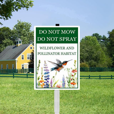VFSXCMI rustproof aluminum sign withstands outdoor conditions for long-lasting use.