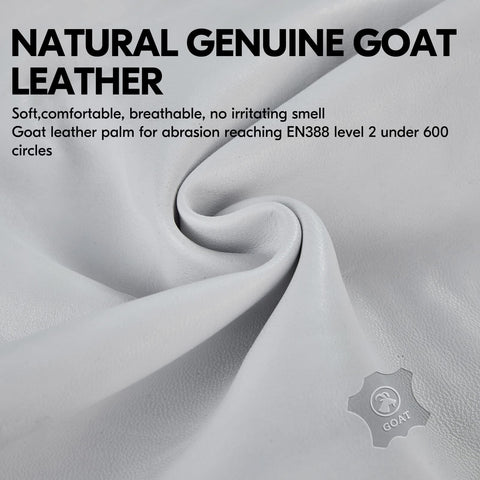 Vgo gloves with neoprene cuff and secure hook-and-loop closure