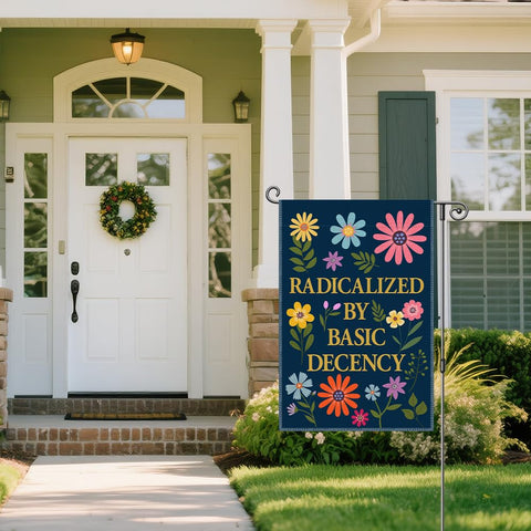Vgrti garden flag makes a thoughtful gift for housewarmings or celebrations