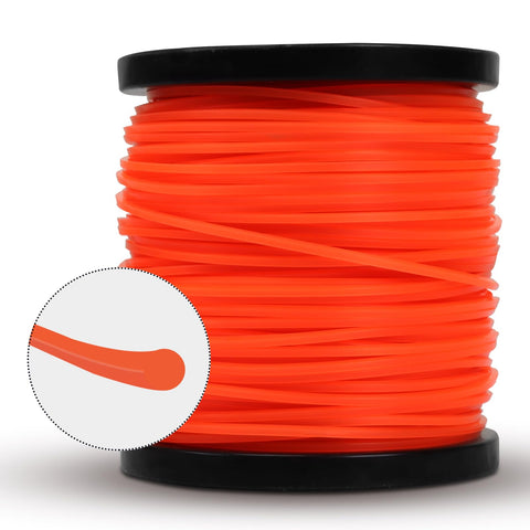 820 ft VIABRICO spool minimizes reloading during large yard tasks.