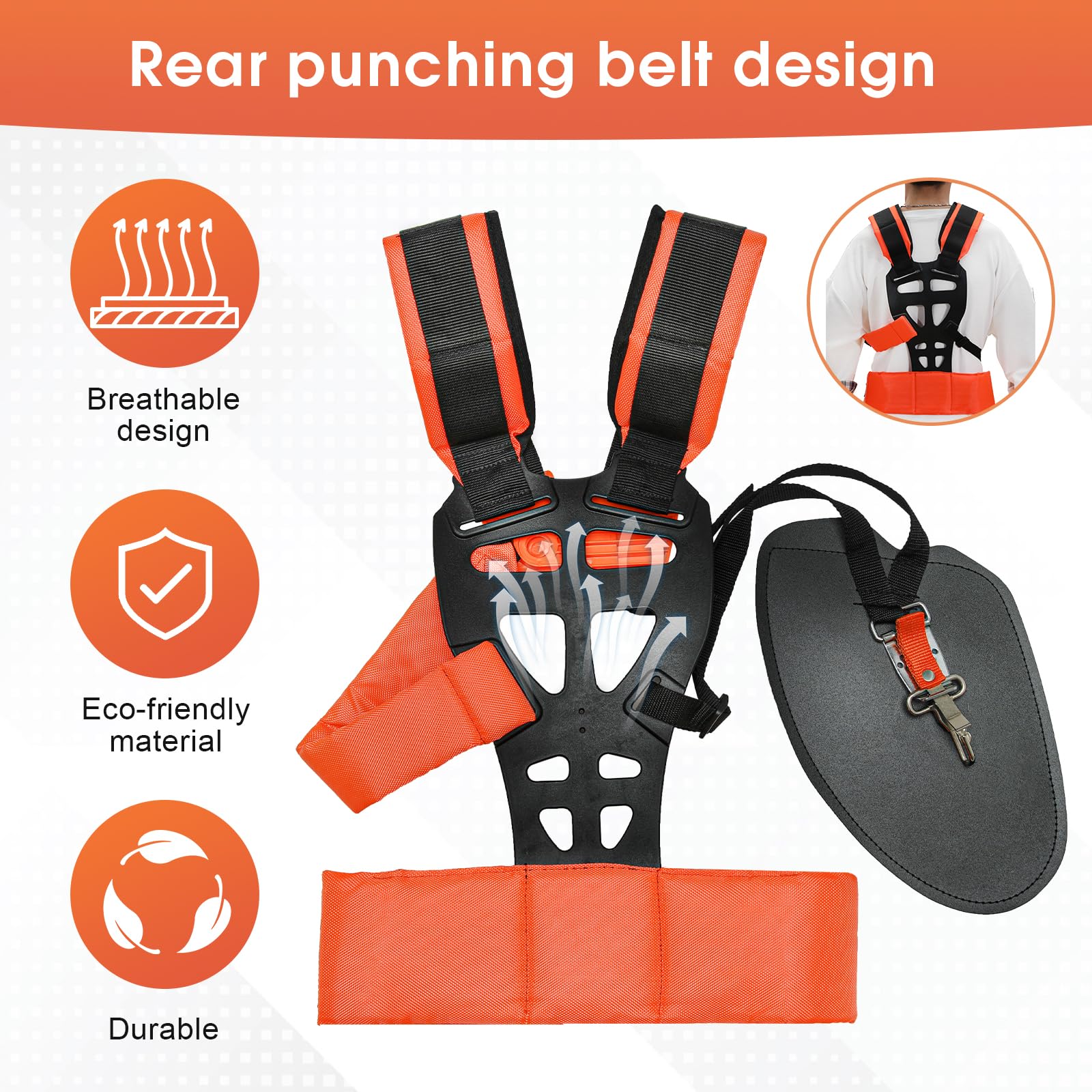 VIABRICO soft padded shoulder reduces pressure for comfortable use
