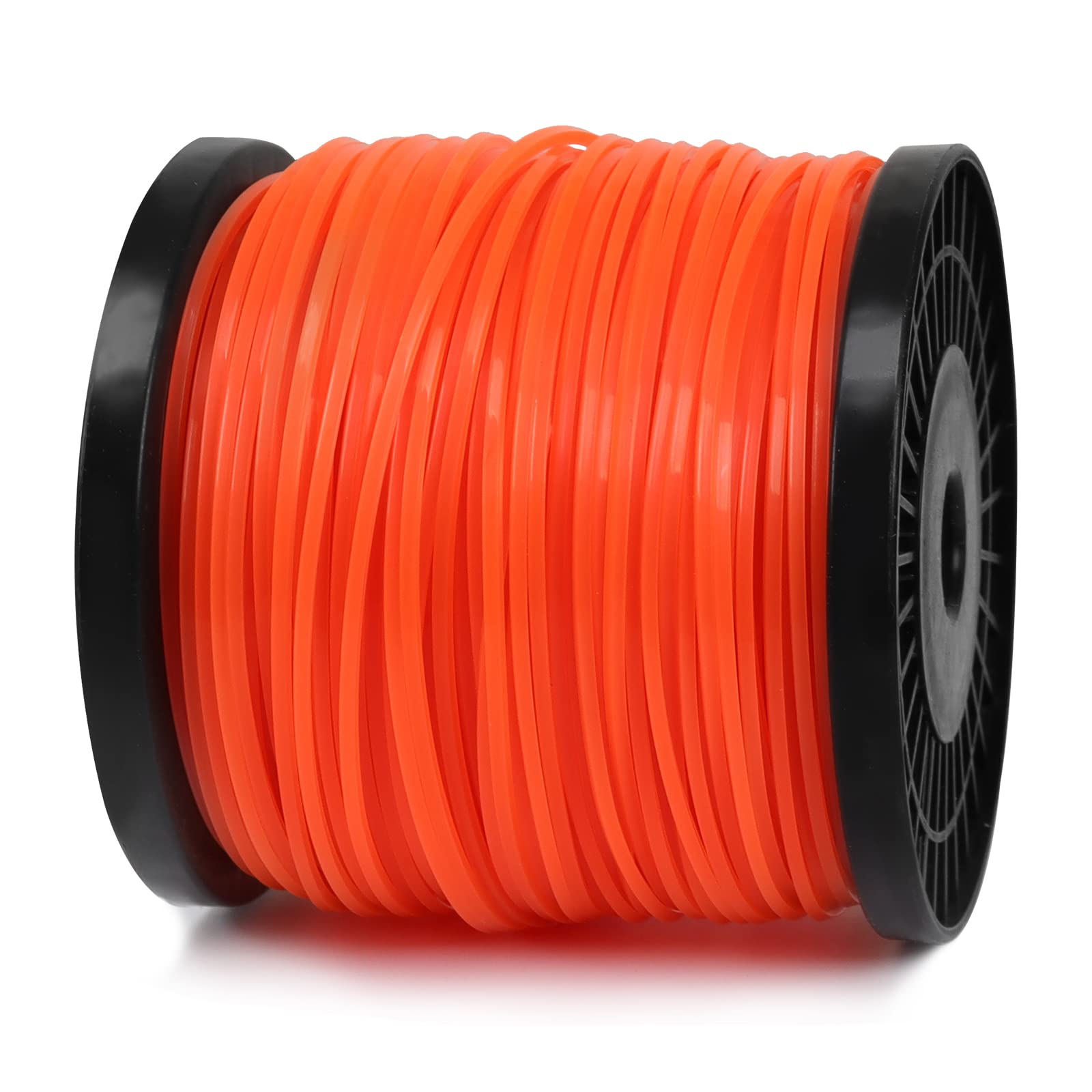 VIABRICO visible orange line improves lawn visibility during trimming.