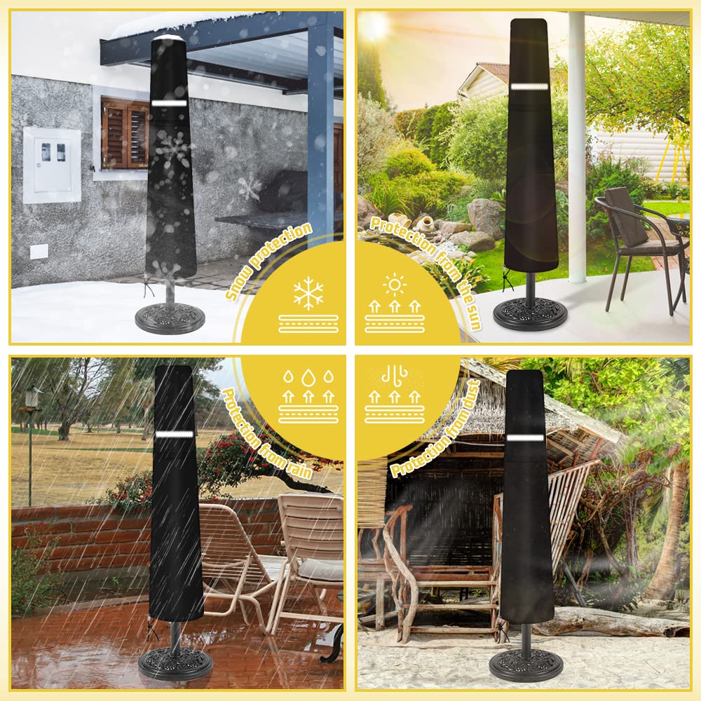 Viadom dust and weather protection keeps umbrellas looking fresh year-round