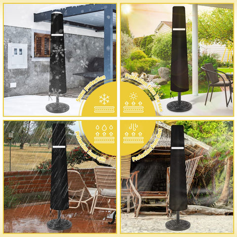 Viadom dust and weather protection keeps umbrellas looking fresh year-round