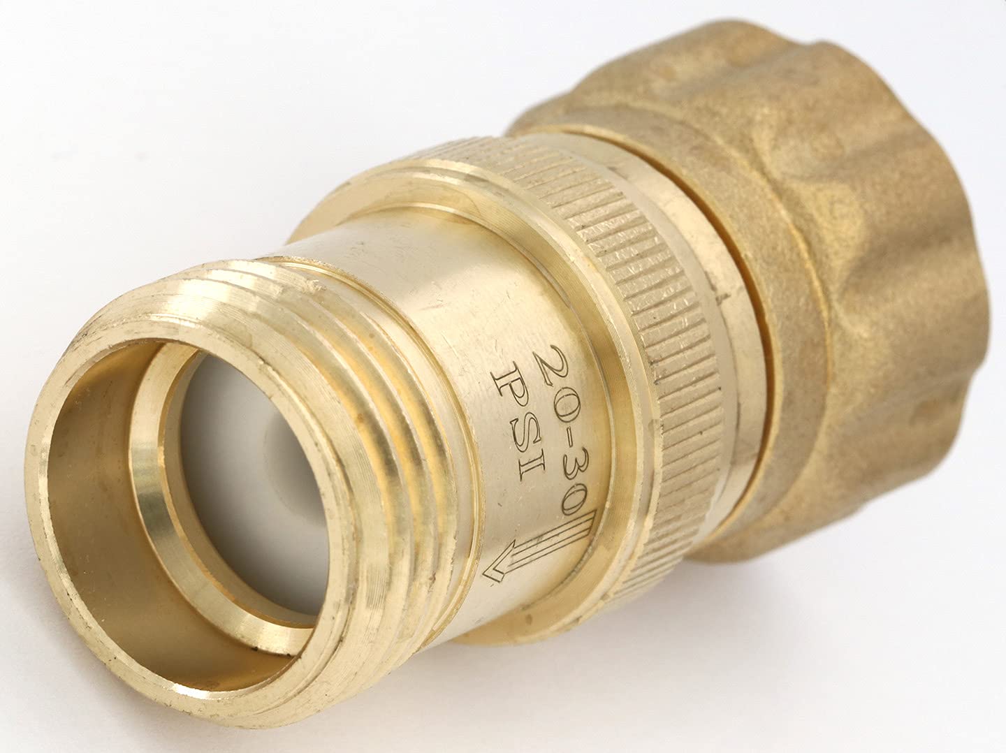 Vibrant Yard brass regulator reinforces outdoor resilience and long life