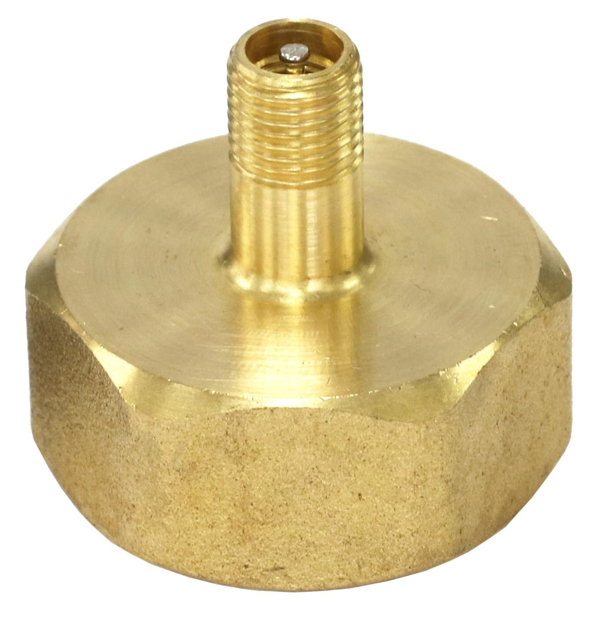 Vibrant Yard Tire Inflation Schrader adapter connects to garden hoses for winterizing.