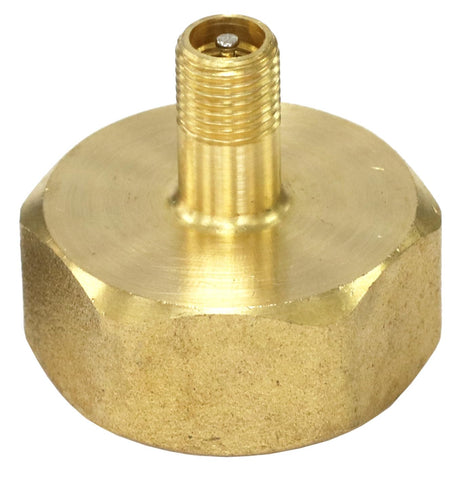 Vibrant Yard Tire Inflation Schrader adapter connects to garden hoses for winterizing.
