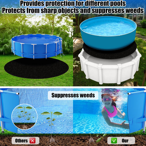 VICAMB compact storage-friendly liner pad folds flat for easy transport.