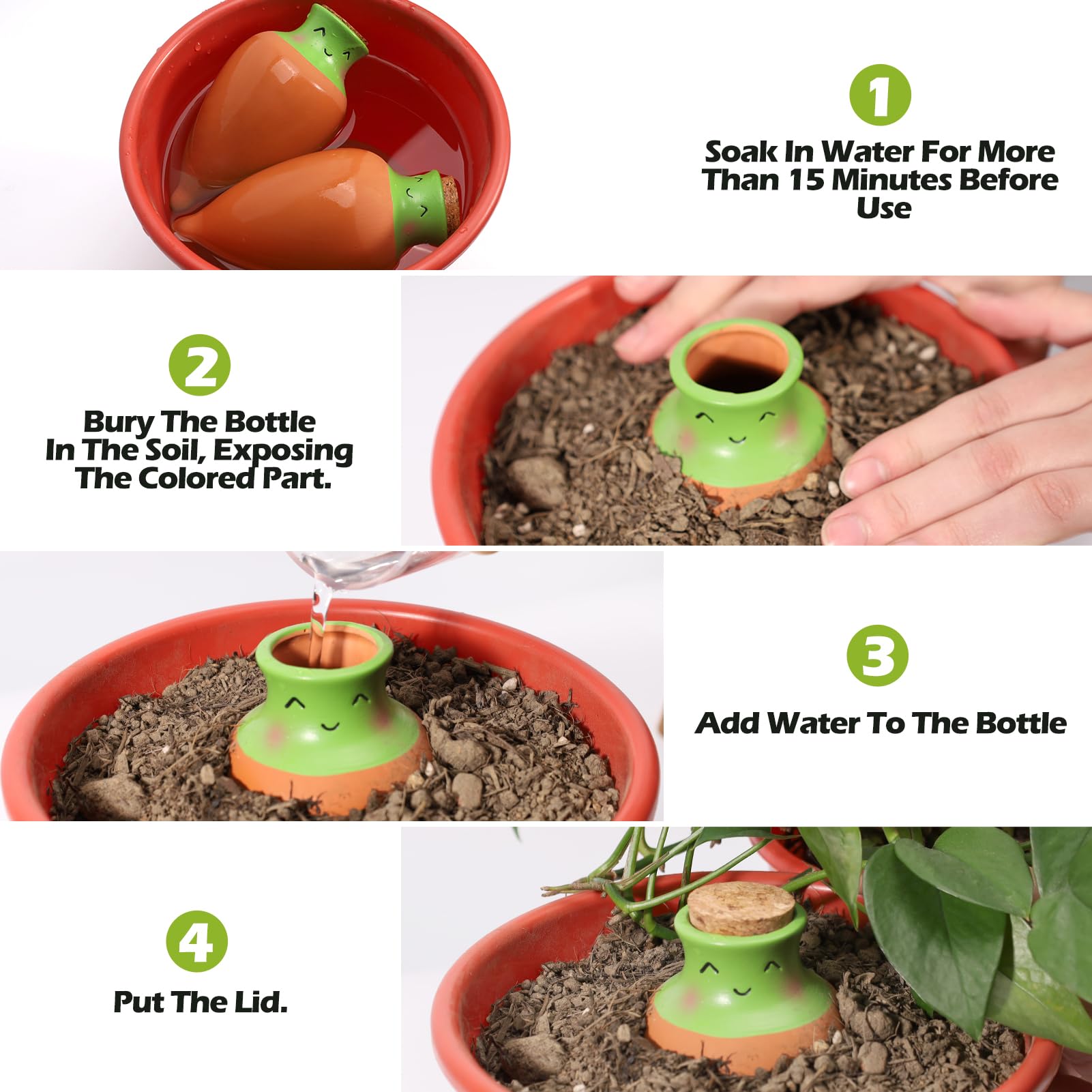 VICAMB olla lid open demonstrates easy refill and setup.
